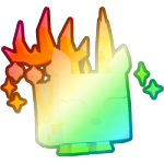 Shiny Rainbow Silver Stag