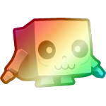 Shiny Rainbow Skeleton