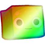 Shiny Rainbow Slime