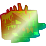 Shiny Rainbow Slimezilla