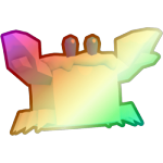 Shiny Rainbow Snow Crab