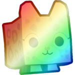Shiny Rainbow Snow Leopard