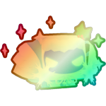 Shiny Rainbow Snowflake Dominus