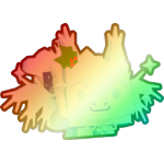 Shiny Rainbow Snowflake Dragon