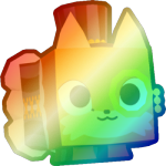 Shiny Rainbow Sophisticated Fox