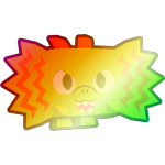 Shiny Rainbow Spitting Dino