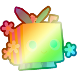 Shiny Rainbow Spring Bee