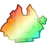 Shiny Rainbow Spring Dragon