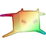 Shiny Rainbow Star Surfer