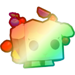 Shiny Rainbow Sticky Lamb