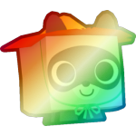 Shiny Rainbow Strawhat Tanuki