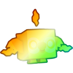 Shiny Rainbow Sun Parrot