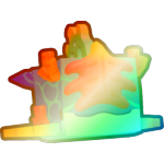Shiny Rainbow Super Coral Whale
