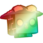 Shiny Rainbow Tech Ninja Panda