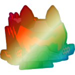 Shiny Rainbow Tech Samurai Cat