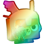 Shiny Rainbow Thunder Bear