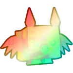 Shiny Rainbow Tiedye Griffin