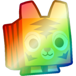 Shiny Rainbow Tiger
