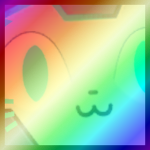 Shiny Rainbow Titanic Arcane Cat