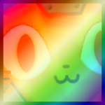 Shiny Rainbow Titanic Arcane Pyro Cat
