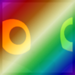 Shiny Rainbow Titanic Dark Fox