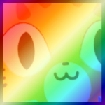 Shiny Rainbow Titanic Keyboard Cat
