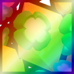 Shiny Rainbow Titanic Lucki Golem