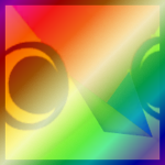 Shiny Rainbow Titanic Origami Crane