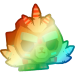 Shiny Rainbow Totem Bear