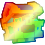 Shiny Rainbow Toy Chest Mimic