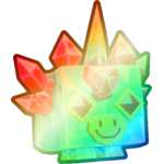 Shiny Rainbow Treasure Unicorn