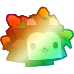 Shiny Rainbow Tulip Hedgehog