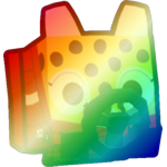 Shiny Rainbow Turbo Cheetah
