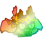 Shiny Rainbow Valkyrie Dragon