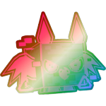 Shiny Rainbow Virus Griffin