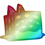 Shiny Rainbow Whale Shark