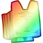 Shiny Rainbow White Tiger