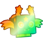 Shiny Rainbow Wishing Dragon