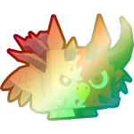Shiny Rainbow Yin-Yang Griffin