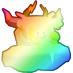 Shiny Rainbow Zeus Bull