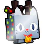 Shiny Reindeer Cat
