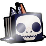 Shiny Skeleton Shark