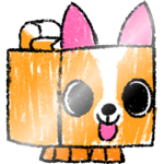 Shiny Sketch Corgi