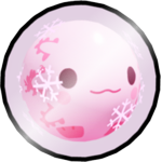 Shiny Snow Globe Axolotl
