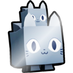 Shiny Stacked Cat