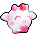 Shiny Strawberry Cow Ball