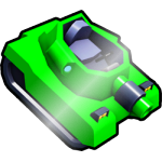 Shiny Tank Hoverboard