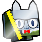 Shiny Teacher Cat