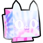 Shiny Tiedye Cat