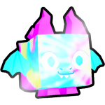 Shiny Tiedye Dragon